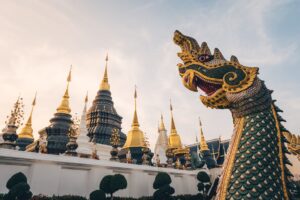 Explore exquisite Thai sculptures at Wat Ban Den