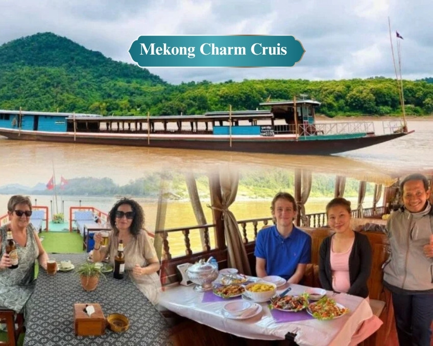 Mekong Charm Cruise: 2-Day Luang Prabang to Houay Xay